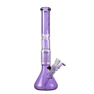 Blaze Glass EIS-Bong Kolbenbong violett