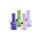 bong-discount Glasblubber Mini Clear Colours violett