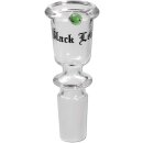 Black Leaf Glaskopf zylindrisch