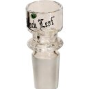 Black Leaf Glaskopf zylindrisch