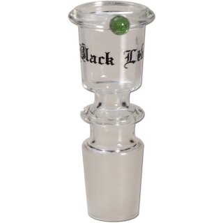 Black Leaf Glaskopf zylindrisch