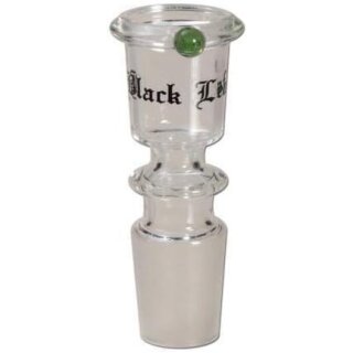 Black Leaf Glaskopf zylindrisch