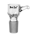 Glaskopf Black Leaf Griff/Sieb