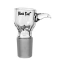 Glaskopf Black Leaf Griff/Sieb
