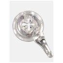 Glaskopf Black Leaf Griff/Sieb