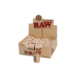 RAW Hemp Wick Zündschnur