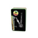 BREIT Minibong Set mit Grinder und Glaskawumm