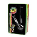 BREIT Minibong Set mit Grinder und Purpfeife