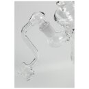 Ölbong mit Banger + Dampfturbinenperko schwarz