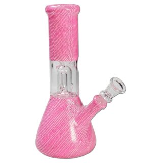 bong-discount EIS-Bong Kuppel-Perkolator - Woven Colors rosa/pink