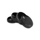 Black Leaf Alu Grinder 4-tlg. – Extra großes Fassungsvermögen - silber