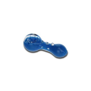 bong-discount Kühler-Pfeife mit blauer Flüssigkeit blau