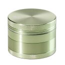 Grinder zylindrische Form aus grünem Metall mit...