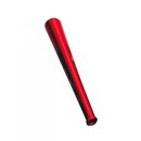 Red-Eye Metalware Schraubpfeife, METALL-Pfeife zerlegbar Splif-Stik Joint-Halter und One-Hitter mit 290 mm Rauchkühlung rot