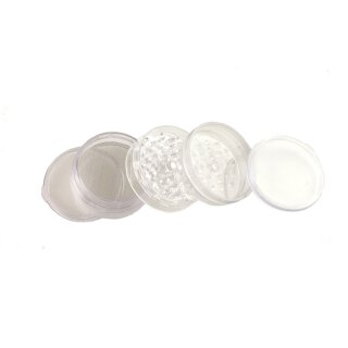 Plastik Grinder 5-teilig transparent