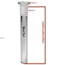 Black Leaf Schlitzdiffusorchillum NS 19/14 Inside Cut (18,8/14,5mm) - 150 mm
