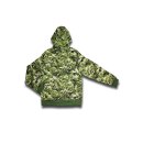 Kapuzen-Sweatshirt Motiv: Hanffeld grün