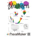Piece Maker Unicorn Silikon-Bong Rainbow