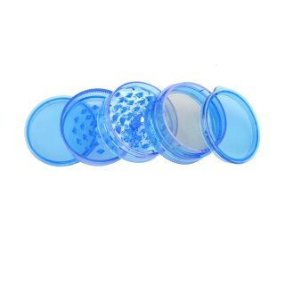 Plastik Grinder 5-teilig blau