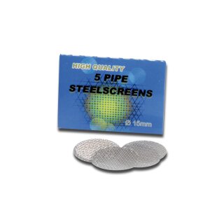 Black Leaf 5 Edelstahlsiebe 15 mm