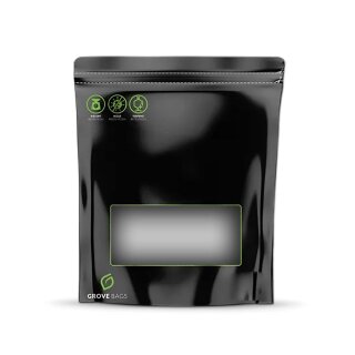 Grove Bags TerpLoc® Zip-Beutel 350x470mm mit Fenster - 102  x 165 x x51 mm für 7 g