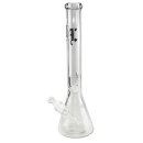 Bong aus klarem Glas mit breitem, konischem...