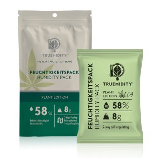 Truemidity Feuchtigkeitsregulator 58% für Pflanzen & Kräuter - 8 g