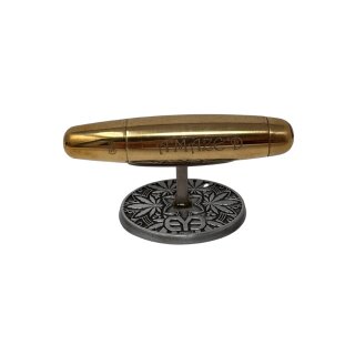 Red-Eye Amazed Classic Handpfeife – sanfter Rauchgenuss mit Stil - Messing