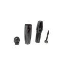 Amazed Limited Edition (kleines Muster) Pfeife – sanfter Genuss mit Maze-Filterung - Anthrazit