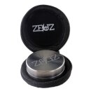 Grinder rund Metall silberfarben mit eingraviertem Logo...