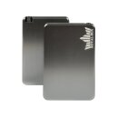 Leicht gebrauchte Kundenretoure: Royal Box Titanium Classic inkl. integriertem Röhrchen & Karte für Schnupftabak für unterwegs SPEZIAL EDITION