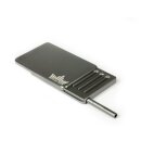 Leicht gebrauchte Kundenretoure: Royal Box Titanium Classic inkl. integriertem Röhrchen & Karte für Schnupftabak für unterwegs SPEZIAL EDITION