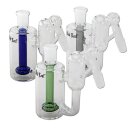 Black Leaf Vorkühler mit Recycle-Funktion und Duschkopfperkolator - 14,5mm - Grau