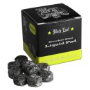 Schwarze, bedruckte Verpackung mit Black Leaf Logo und...