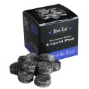 Schwarze, bedruckte Verpackung mit Black Leaf Logo und...