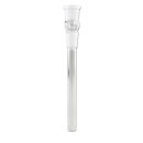 Borosilikatglas Chillum mit Schlitzdiffusor für optimale Rauchkühlung