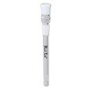 Black Leaf Schlitzdiffusor Chillum – Optimale Rauchverteilung für NS 14 Bongs - 150 mm