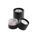 Black Leaf Aluminium Grinder 2-tlg. für müheloses Mahlen - orange