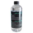 Reinigungsmittel-Flasche, zylindrische Form, aus klarem...