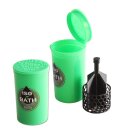 Kunststoff Aufbewahrungsdeckel: Zweiteiliger grüner...