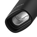 Vaporizer in zylindrischer Form aus schwarzem Material...