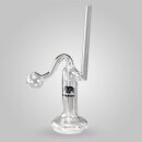plaintextGlas-Dab-Rig mit gebogenem Hals und geradem...