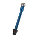 plaintextMetall-Chillum blau mit silbernem...