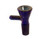 Bongkopf aus irisierendem Glas mit seitlichem Griff,...